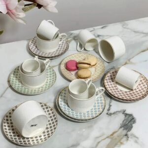 Service A Café 24 Pcs Multi Colore