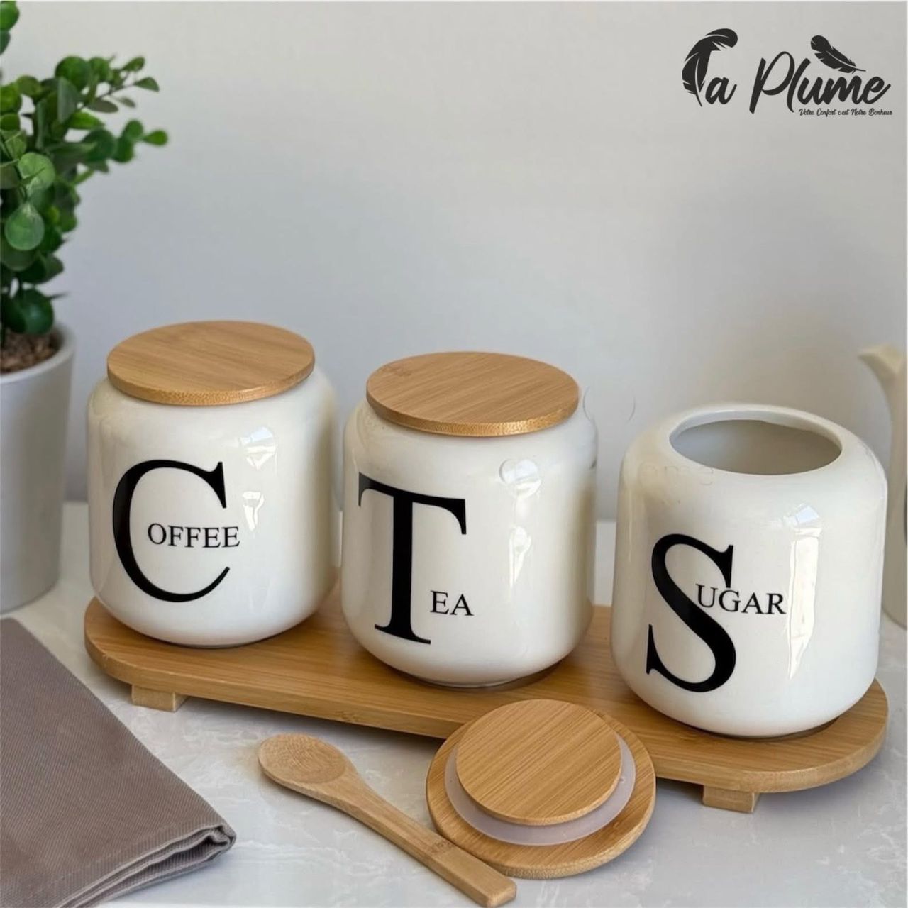 Pots de rangement pour condiments – La Plume