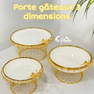 Présentoirs à gâteaux élégants