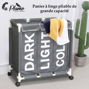 Panier A linge Pliable