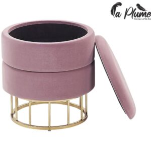 Pouf de rangement élégant