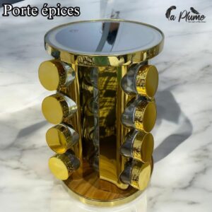 Carrousel à épices doré