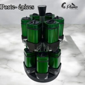 Carrousel à épices vert 12Pcs