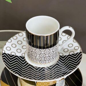 Ensemble tasse et soucoupe élégant – La Plume