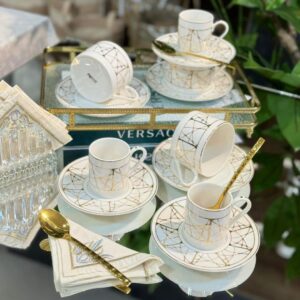 Service à thé Versace élégant – La Plume