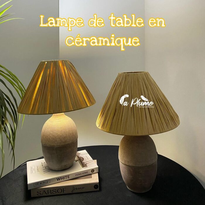 Lampe de table élégante – La Plume