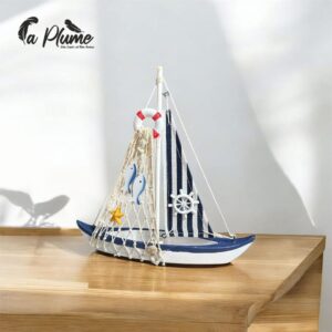 bateau décoratif en bois