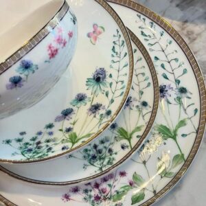 Service de table 30 pièces en porcelaine – Ensemble complet pour repas élégants