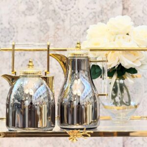 Carafe thermique avec accents dorés Style oriental