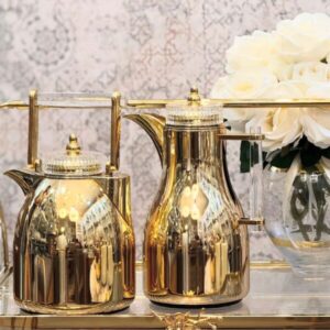 Carafe thermique avec accents dorés Style oriental