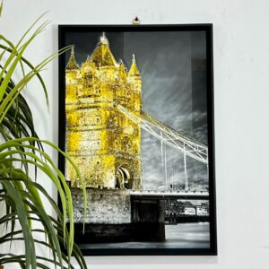 Tableau décoratif « Tower Bridge étincelant »