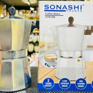 Cafetière italienne Sonashi en aluminium