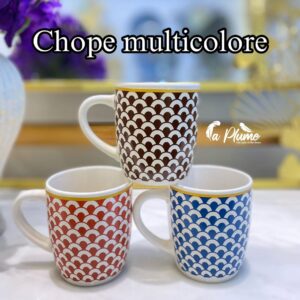 Mug Multicolore Écailles