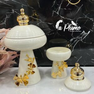 Porte Gâteau Double : grand et petit