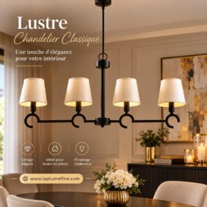 Lustre Chandelier Classique