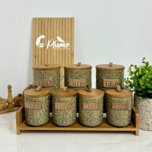 Ensemble de Bocaux Texturés