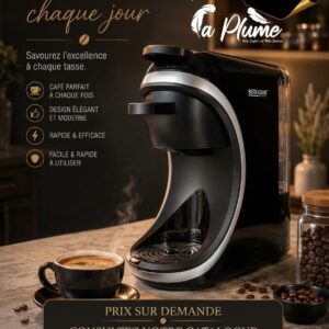 Machine à Café Multi-Capsule Sonashi SCM 4986 : Pompe 19 Bars, 1450W