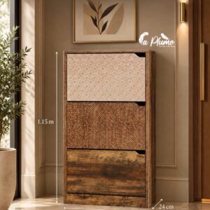 Meuble Porte-Chaussures Décoratif(114*60*23)
