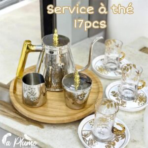 Service à Thé Moderno-Oriental 17 Pièces