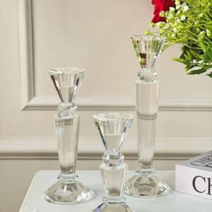 Porte bougies en Cristal