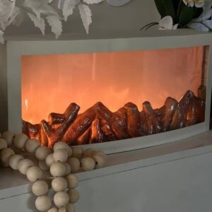 Cheminée électrique décorative