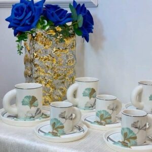 Service à café  Elégant Moderne 24 pièces