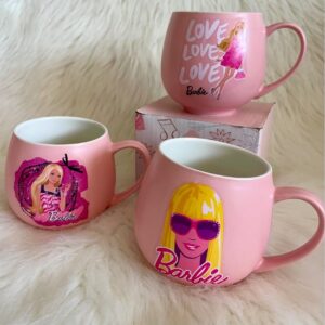 Mugs/Chopes Barbie en Céramique Rose