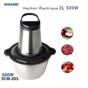Hachoir Électrique Sonashi SMC-20S: 500W