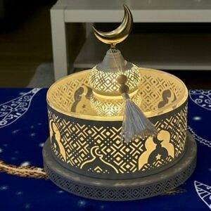 Bonbonnière Lanterne Cloche Avec Lumière