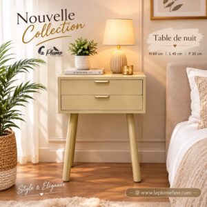 Table de nuit moderne