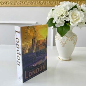 Faux Livre Décoratif "London"