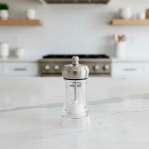 Moulin à Grains Cristal & Inox à Mécanisme de Précision