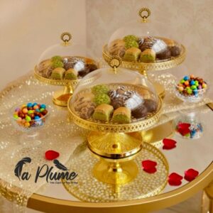 Porte Gâteaux Élégant sur Pied- Choix de Taille