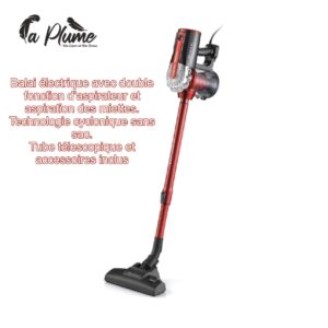 Balai Électrique 2-en-1 Cyclonique sans Sac – Double Fonction