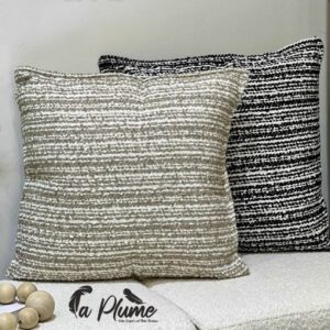 Coussin Décoratif Texturé Bicolore Alpha