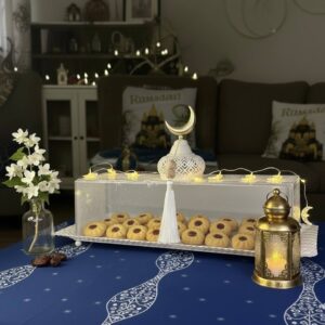 Présentoir cloche Écrin Rectangle Greige