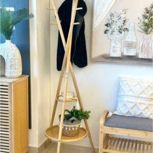 Porte manteaux en bambou