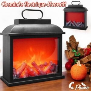 Cheminée électrique décorative