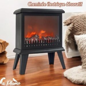 Cheminée électrique décorative