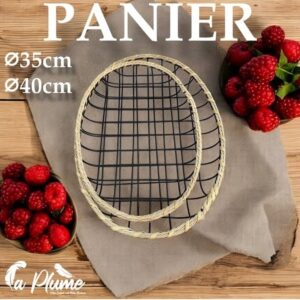 Panier Décoratif  en Osier