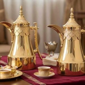 Thermos de Luxe Doré 2 pièce