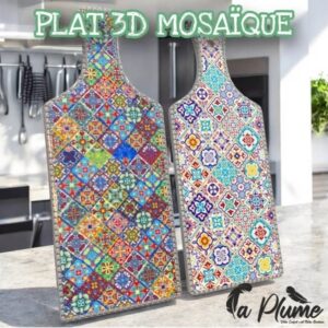 Plat 3D Mosaïque