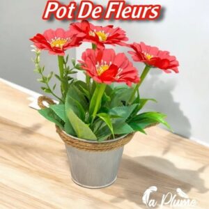 Pot de Fleurs Artificielles