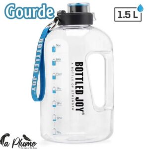 Gourde de Sport Motivationnelle BOTTLED JOY 1,5 L