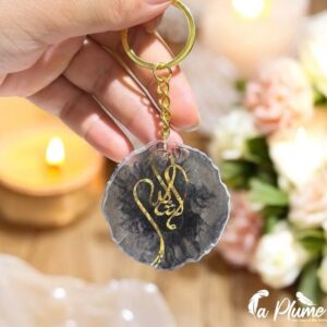 Porte-clés Personnalisé avec Calligraphie Arabe