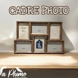 Cadre Photo Multiple en Bois