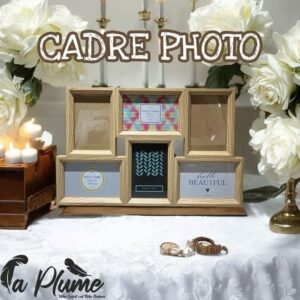 Cadre Photo Multiple en Bois