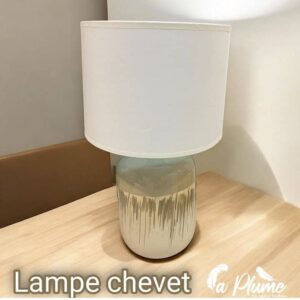 Lampe de chevet en céramique