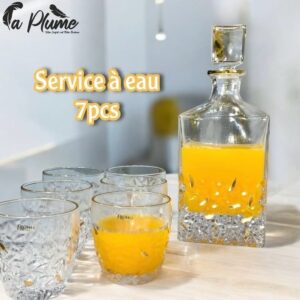 Service à eau 7 pièces