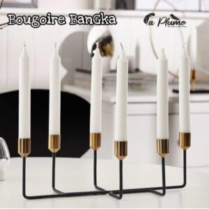 Bougeoir Bangka métal